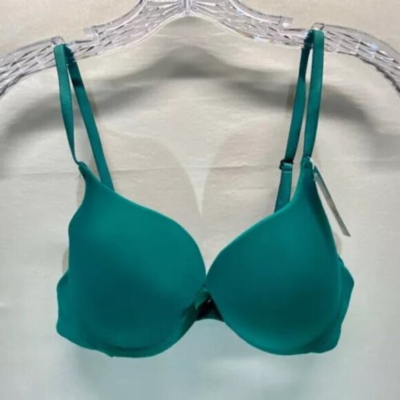 Simply Basic Women's 34A Gem Green Padded Underwired Support Everyday Wear NWT - Picture 6 of 10